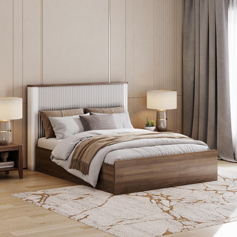 Wakefit Nix Queen Size Storage Engineered Wood Bed